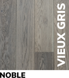 PARQUET FLOTTANT 14X140 MONOLAME V.GRIS CHENE BROSSE VERNIS MAT 2 CHANFREINS SUPPORT HDF PAREMENT 3,5MM CLIC UNIFIT