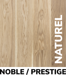 PARQUET FLOTTANT 14X90 MONOLAME PRESTIG CHENE BROSSE VERNIS MAT 2 CHANFREINS SUPPORT HDF PAREMENT 3,5MM CLIC UNIFIT