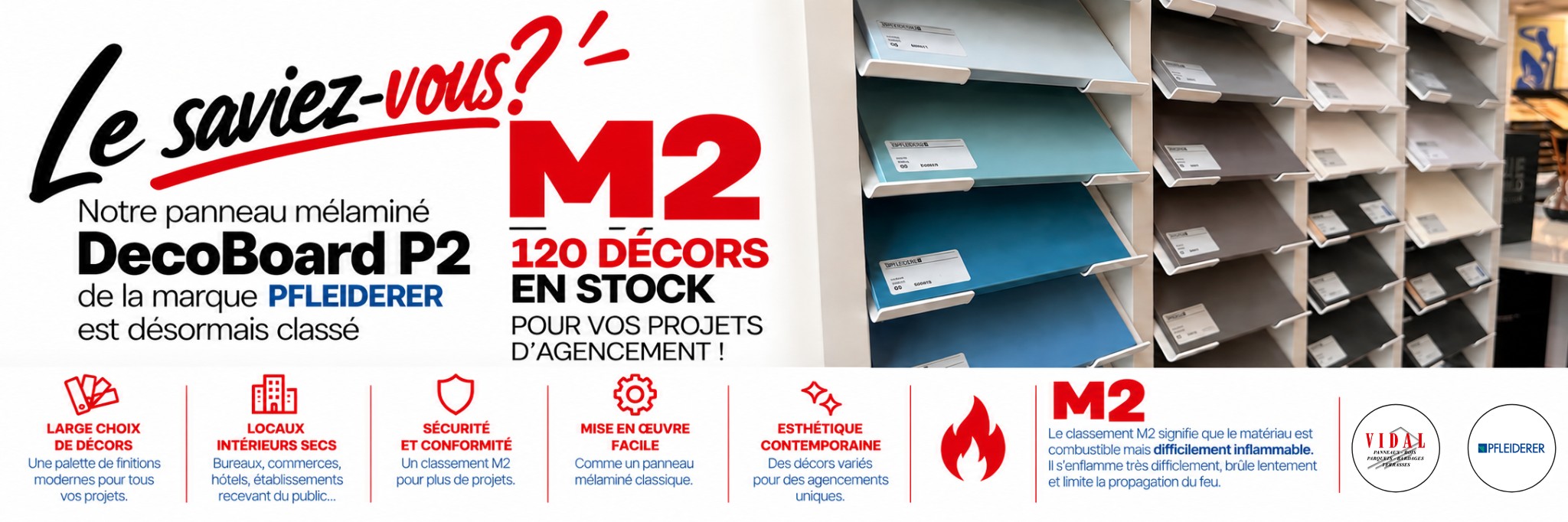 Toutes la gamme PFLEIDERER devient PV M2
