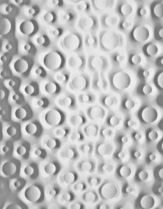 ALU MIROIR AG STRUCTURE N°306 PLANET 1,2 FILM - NE PAS ROULER