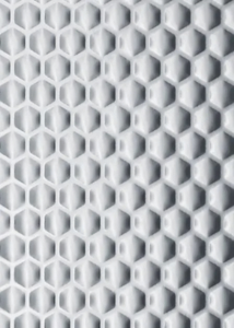 ALU MIROIR BRONZE N°311 STRUCTUR DIAMOND EP 1,2MM + FILM -