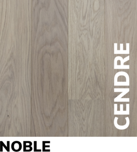 PARQUET FLOTTANT 14X140 MONOLAME CENDRE CHENE BROSSE VERNIS MAT 2 CHANFREINS SUPPORT HDF PAREMENT 3,5MM CLIC UNIFIT