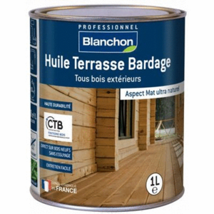 HUILE TERRASSE BARDAGE TEINTE IPE 5L