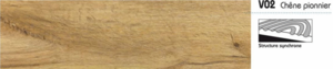 RDS VINYL 5MM REF CHENE PION CLIP 1,84M² STRUCTURE SYNCHRONE CLASSE 33 : V02 1210 X 190