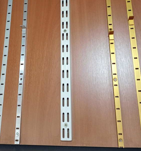 CREMAILLERE A VISSER ALU ARGEN